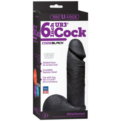 CodeBlack - ULTRASKYN Dildo - 6 / 15 cm