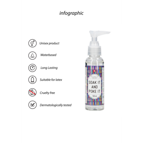 Soak It And Poke It - Extra Dikke Glijmiddel - 3 fl oz / 100 ml