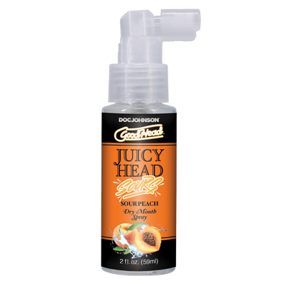 Juicy Head - Dry Mouth Spray - Sour Peach - 2 fl oz / 60 ml