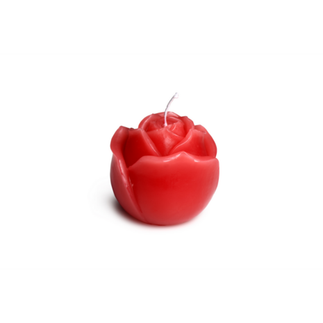 Flaming Rose - Drip Candle - Red