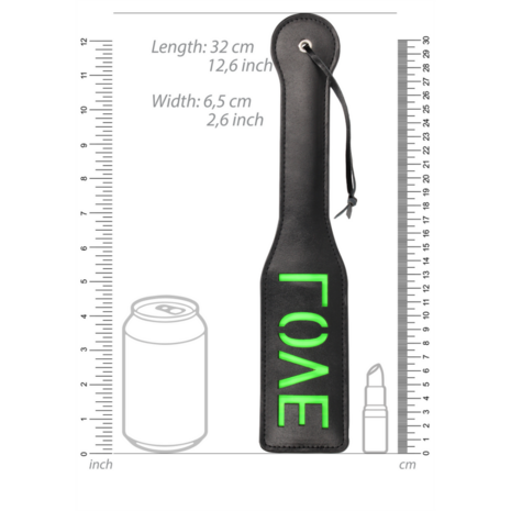 Liefdes Paddle - Glow in the Dark - Neon Groen