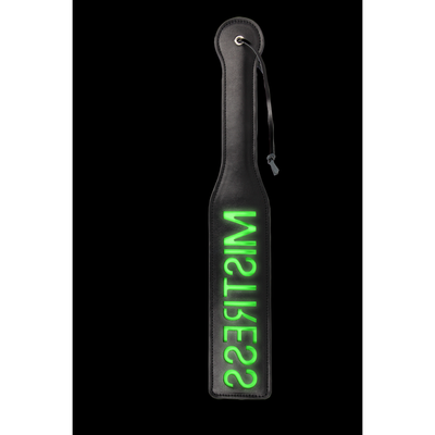 Mistress Paddle - Glow in the Dark - Neon Groen