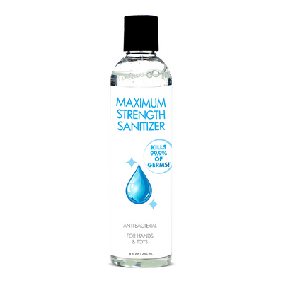 Maximum Strength Santizer for Hands and Toys - 8 fl oz / 236 ml