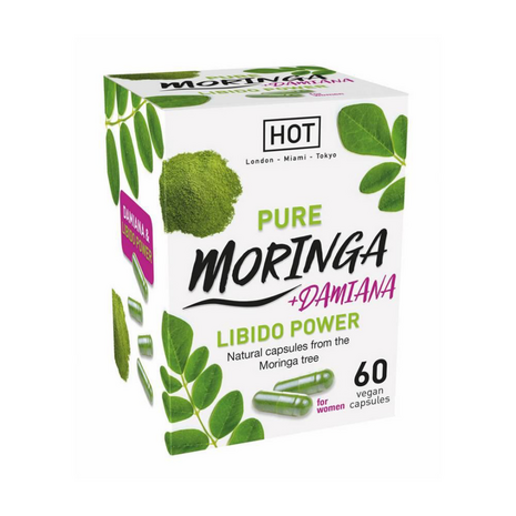 HOT Moringa Libido Power Caps - 60 pcs