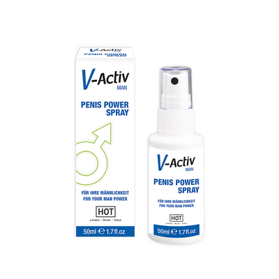 V-Activ - Penis Power Spray for Men - 2 fl oz / 50 ml