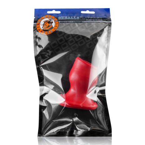 Pighole - Hollow Butt Plug - Small - Red