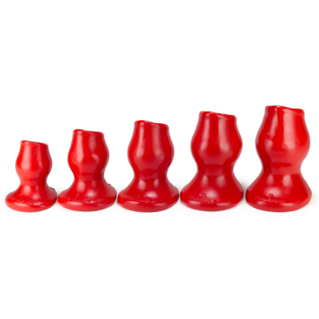 Pighole - Hollow Butt Plug - XLarge - Red