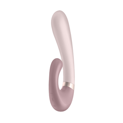 Heat Wave - Warming Vibrator and Clitoral Stimulator - Mauve