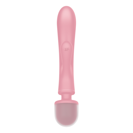 Triple Lover - Hybrid Wand Vibrator - Pink