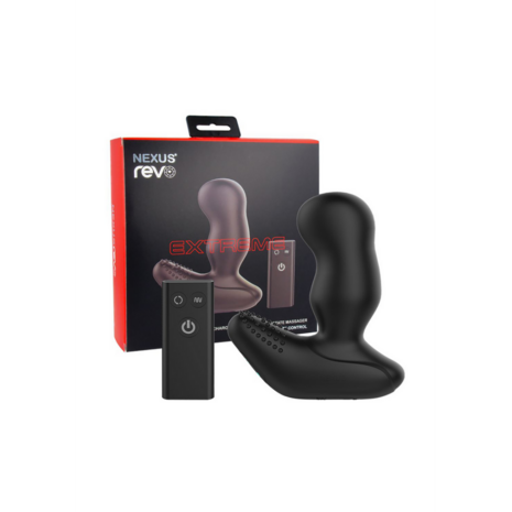 Revo Extreme - Waterproof Rotating Prostate Massager with Remote Control