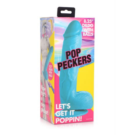 POP - Dildo met Ballen - 8.25 / 21 cm