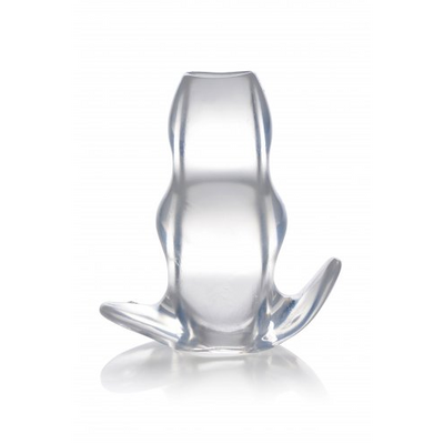 Clear View - Hollow Anal Plug - Large