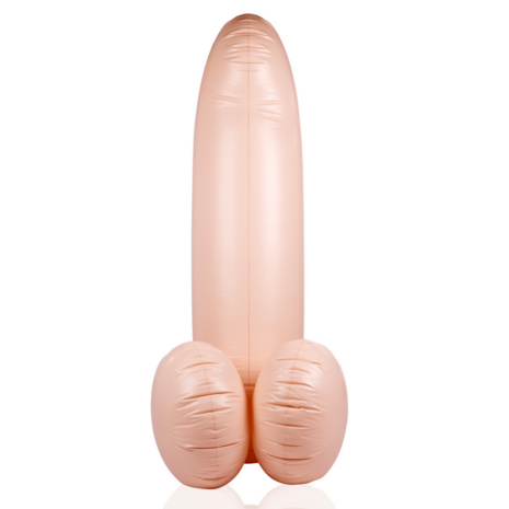 Opblaasbare Dildo - 55''/ 140 cm - Vleeskleur