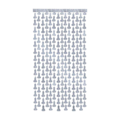 Glitterati - Disco Penis Foil Curtains - 2/6ft