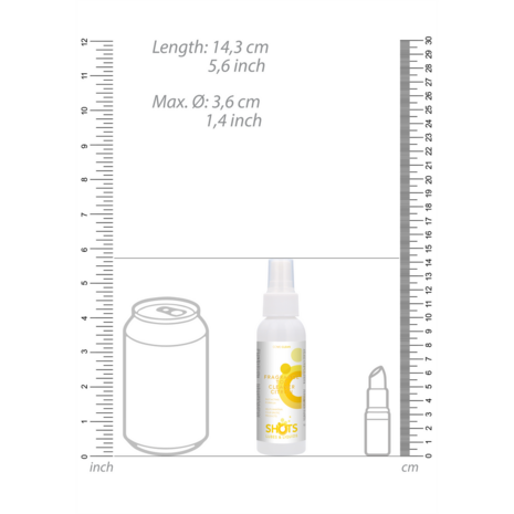 Fragrance Toy Cleaner - Lemon - 3 fl oz / 100 ml