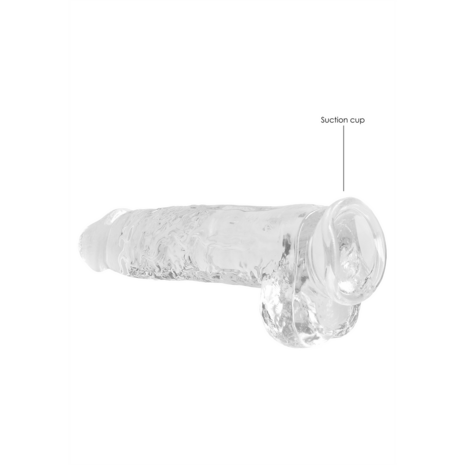 Realistic Dildo with Balls - 9 / 23 cm