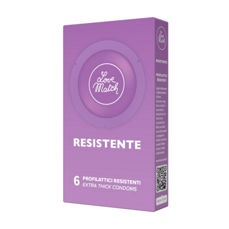 Resistente - Strong Condoms - 6 Stuks