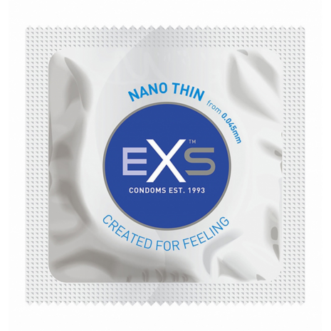 EXS Nano Thin - Condoms - 3 Pieces