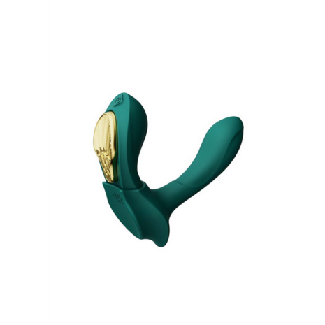 Aya - Draagbare Vibrator - Turquoise Groen