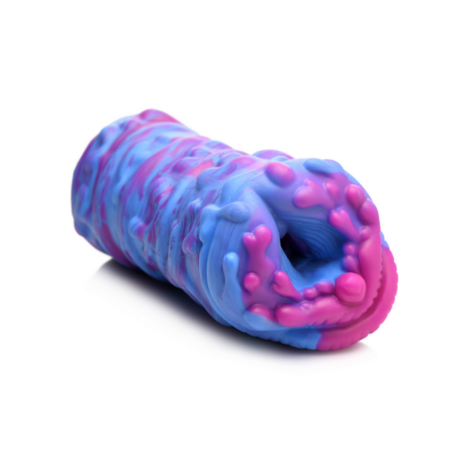 Cyclone - Silicone Alien Vagina Stroker - Paars