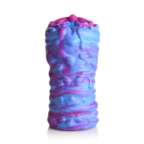 Cyclone - Silicone Alien Vagina Stroker - Paars