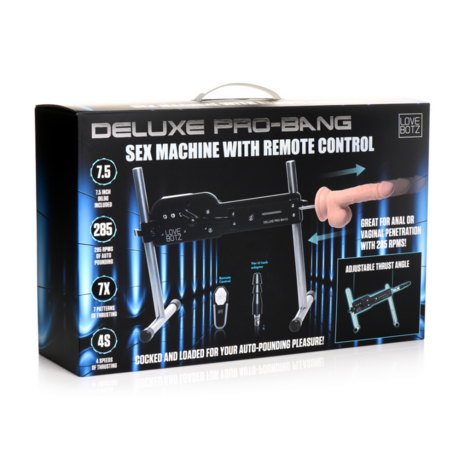 Deluxe Pro-Bang - Afstandsbediening Seksmachine