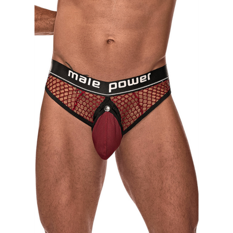 Cock Ring Thong - L/XL - Bordeaux