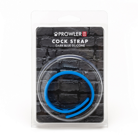 Silicone Cock Strap - Donkerblauw