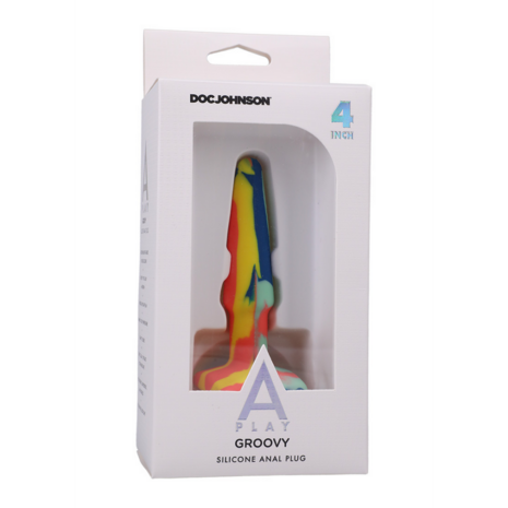 Groovy - Silicone Anale Plug - 4'' / 10 cm