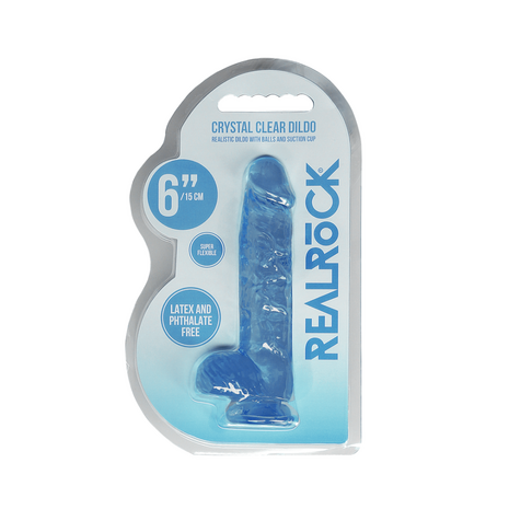 Realistische Dildo met Ballen - 6 / 15 cm