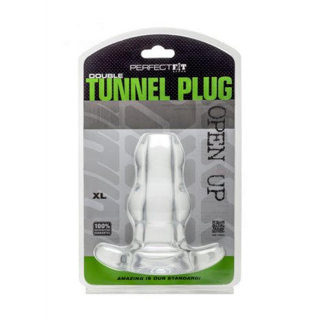 Dubbele Tunnel Plug - Holle Butt Plug - XL