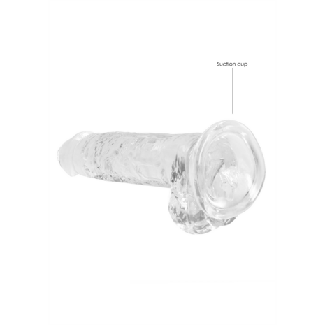 Realistische Dildo met Ballen - 7 / 18 cm