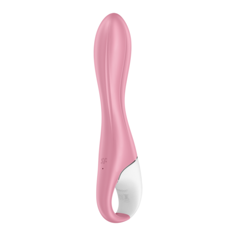 Air Pump Vibrator 2 - Inflatable Vibrator - Light Red