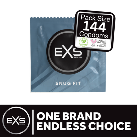 EXS Snug Fit - Condoms - 144 Stuks