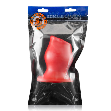 Pighole - Hollow Butt Plug - Large - Red