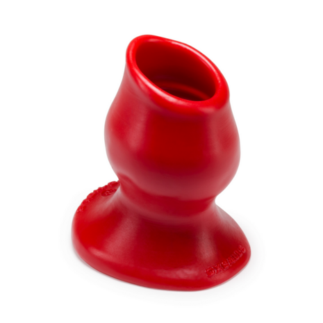 Pighole - Hollow Butt Plug - Large - Red