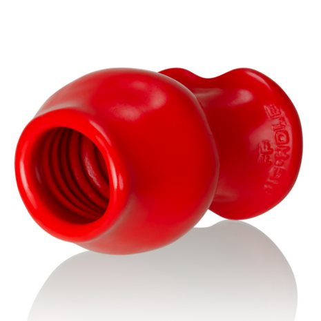 Pighole-FF - Hollow Butt Plug - Red