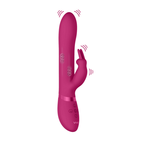 Amoris - Stimulating Beads Rabbit - Roze