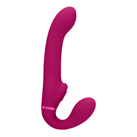 Ai - Dual Vibrating  Air Wave Tickler Strapless Strapon