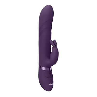 Nari - Vibrating and Rotating Beads, G-Spot Rabbit - Purple