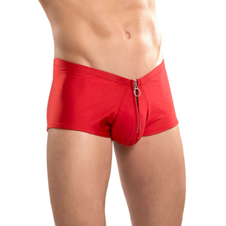 Shorts met rits - L/XL - Rood