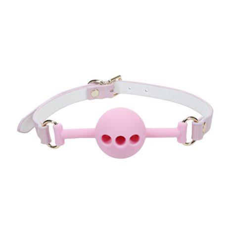 Paris Collectie - Siliconen Ball Gag - Roze