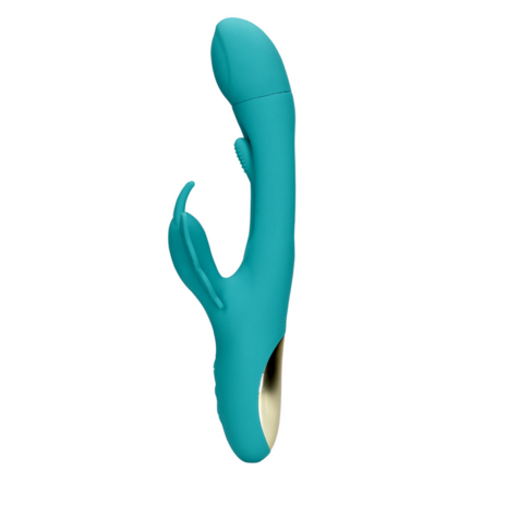 Flapper G-Spot Vlinder Vibrator - Pauwblauw