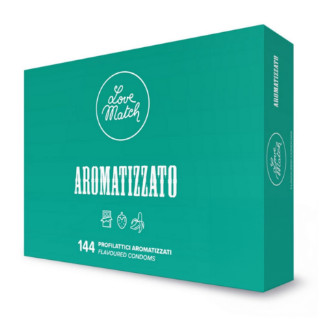 Aromatizzato - Gearomatiseerde Condooms - 144 Stuks