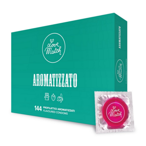 Aromatizzato - Gearomatiseerde Condooms - 144 Stuks