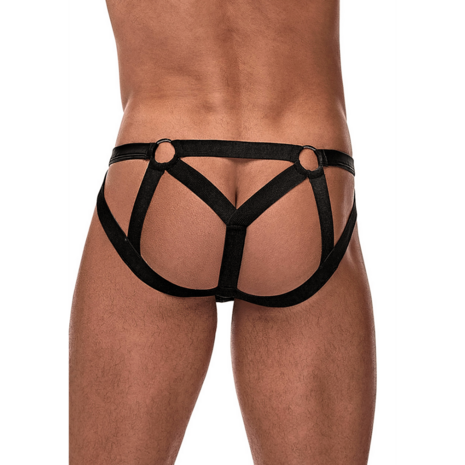 Strappy Ring Jock - L/XL - Zwart