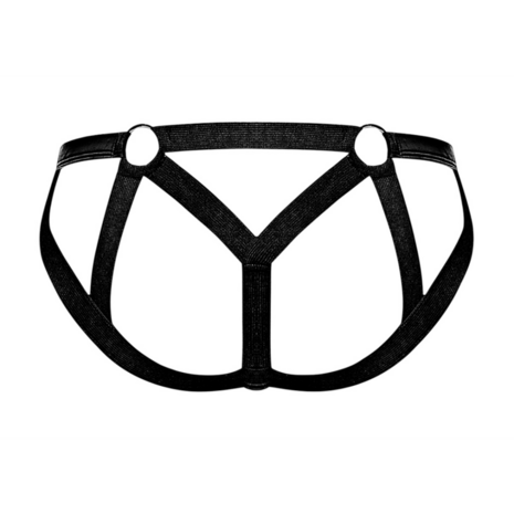 Strappy Ring Jock - L/XL - Zwart