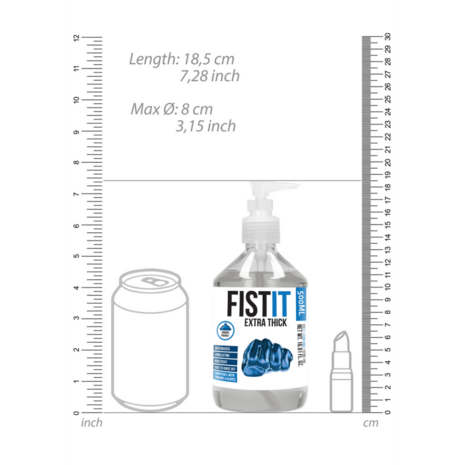 Extra Dikke Glijmiddel - 17 fl oz / 500 ml