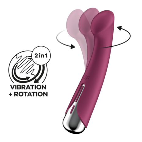 Spinning G-Spot 1 - Roterende G-Spot Vibrator - Rood