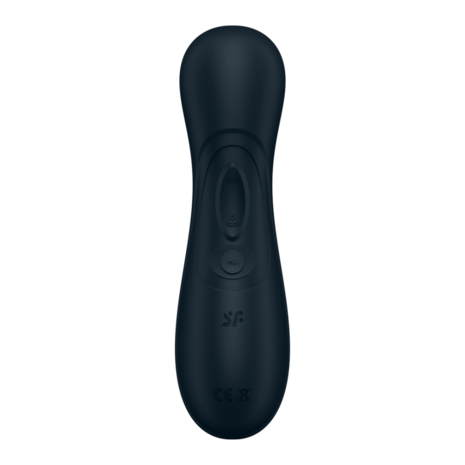 Pro 2 Generatie 3 - Double Air Pulse Vibrator - Liquid Air - Zwart